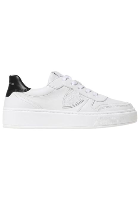 Scarpe unisex bianche in pelle Philippe Model | 80757/PIABIANCO
